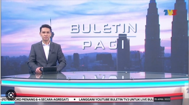 Program Harian Buletin Pagi TV3 Live Malaysia