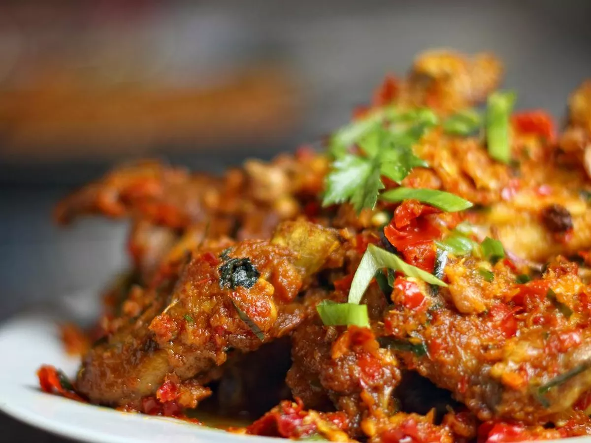 resep kulit ayam rica rica