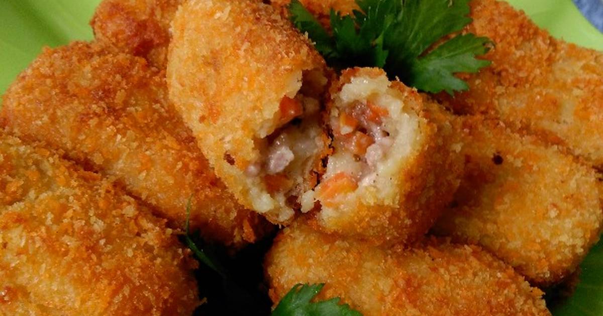 Resep Kroket Kentang Camilan Gurih