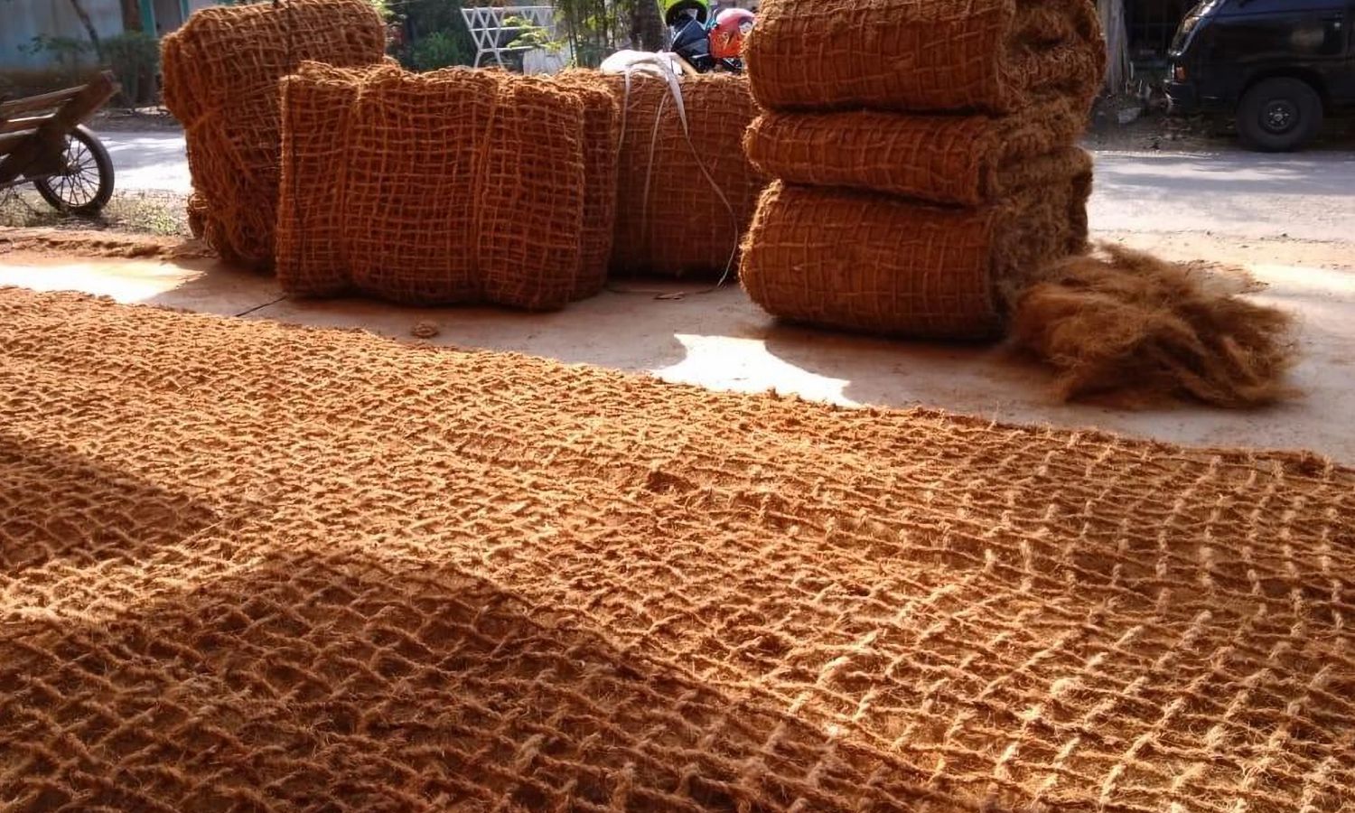 Pemanfaatan Coco Mesh pada Pertanian Organik
